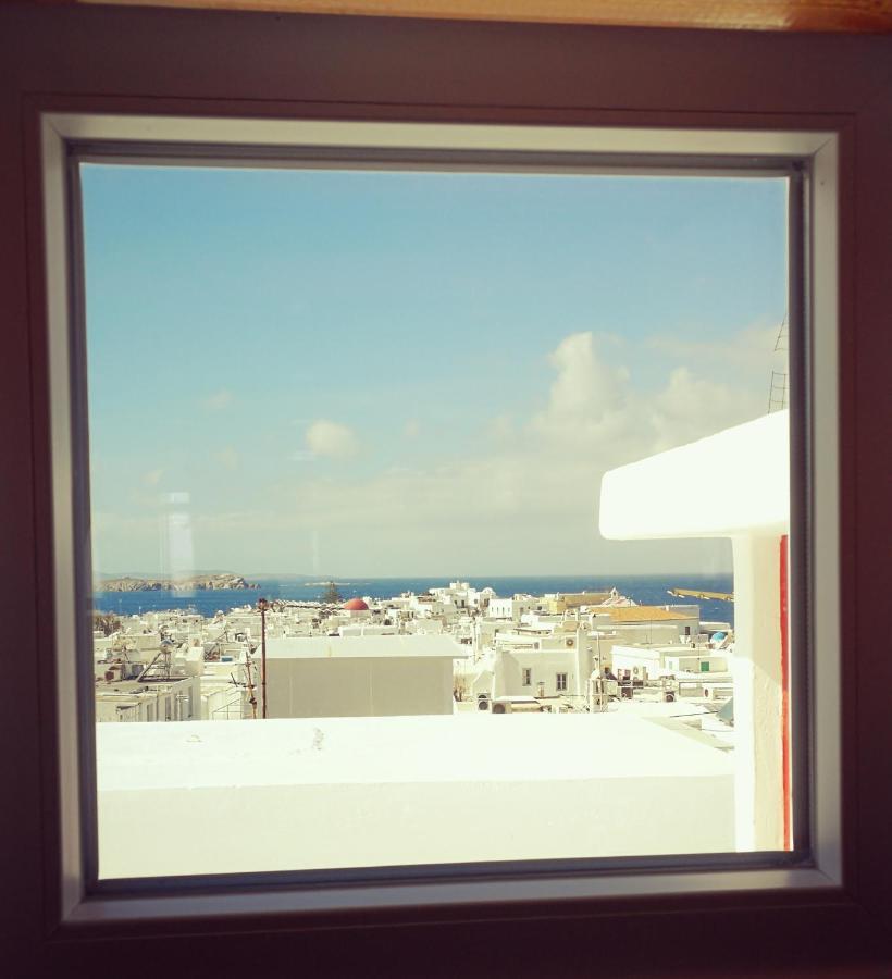 Bright & Relaxing Loft With Attic Room In The Heart Of Mykonos City Mykonos Town Bagian luar foto